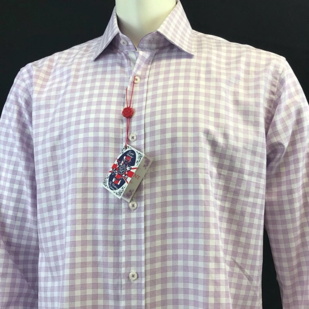 English Laundry Mens Dress Shirt Spread Collar - Picture 3 of 8
